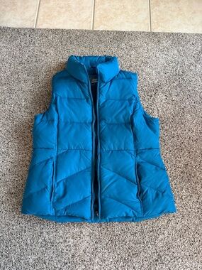 Women’s Teal Puffer Vest - Lightweight Quilted Vest